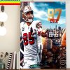 NFL Madden 23 San Francisco 49ers George Kittle Home Decor Poster Canvas