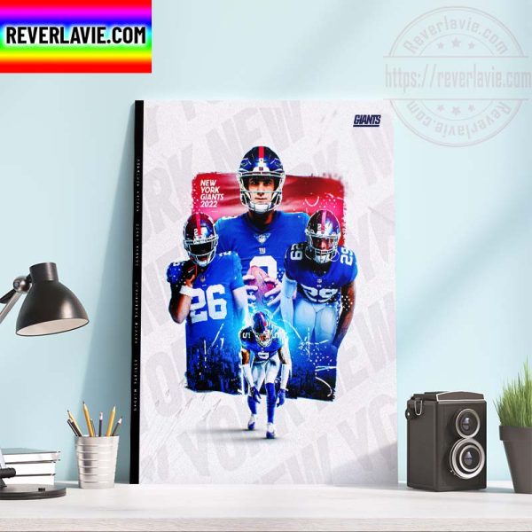 NFL The 2022 New York Giants Home Decor Poster Canvas