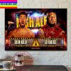 NJPW Strong High Alert Match John Skyler Vs Lucky Ali Home Decor Poster Canvas