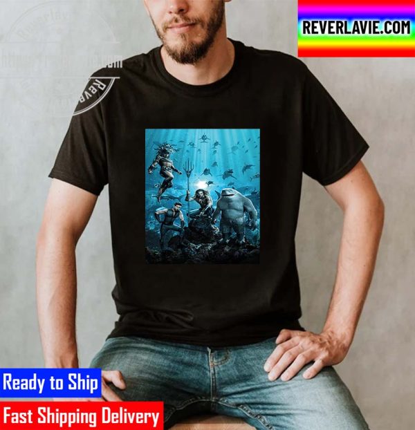 Namor Aquaman KingShark TheDeep The Team Is Complete Unisex T-Shirt