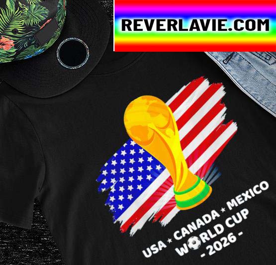 North America 2026 USA Canada Mexico World Cup American flag shirt North America 2026 USA Canada Mexico World Cup American flag shirt