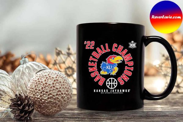 Official Kansas Jayhawks 2022 Big 12 Mens Basketball Mug