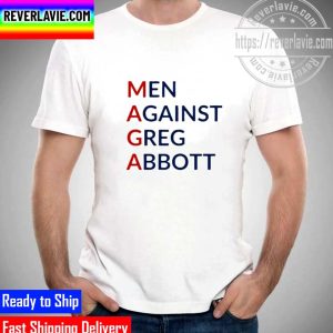 Official Men Against Greg Abbott 2022 Unisex T-Shirt