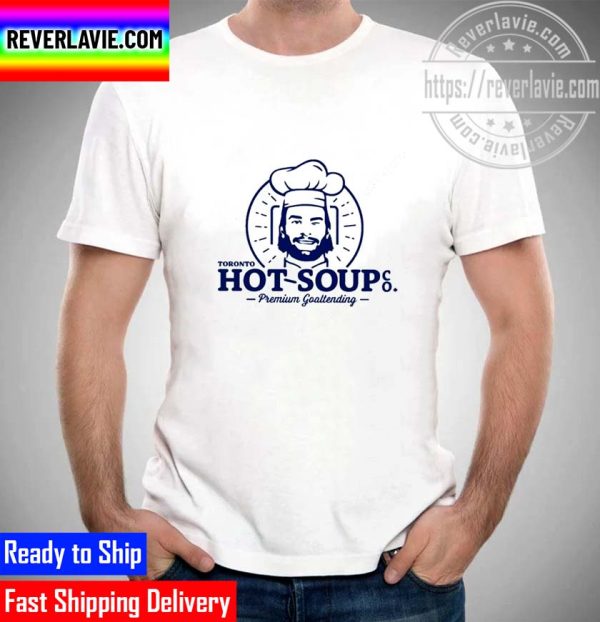 Official Toronto Hot Soup Premium Goaltending Unisex T-Shirt