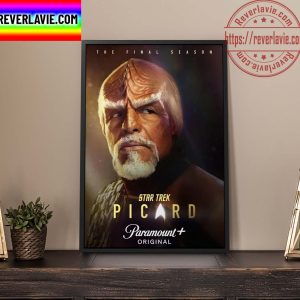 Paramount+ Original Star Trek Picard The Final Season Home Decor Poster Canvas