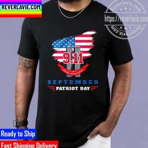 Patriot Day 9.11 We Will Never Forget Unisex T-Shirt