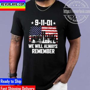 Patriot Day 9.11.01 We Will Always Remember Unisex T-Shirt