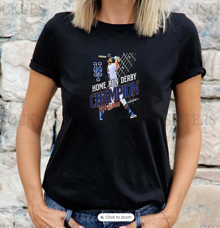 Pete Alonso 2022 Home Run Derby Champion Unisex T-shirt Pete Alonso 2022 Home Run Derby Champion Unisex T-shirt