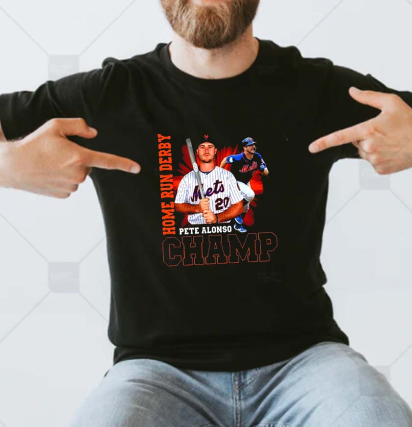 Pete Alonso Home Run Derby Champ 2022 Vintage T-shirt Pete Alonso Home Run Derby Champ 2022 Vintage T-shirt