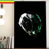 Philadelphia Eagles Alternate Helmet Home Decor Poster Canvas