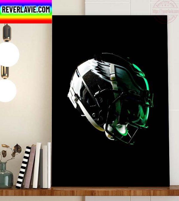 Philadelphia Eagles Alternate Helmet Home Decor Poster Canvas