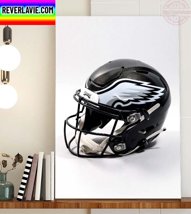 Philadelphia Eagles Black Alternate Helmet Coming Home Decor Poster Canvas Philadelphia Eagles Black Alternate Helmet Coming Home Decor Poster Canvas