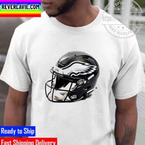 Philadelphia Eagles Black Alternate Helmet Coming Unisex T-Shirt