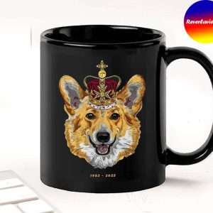 Queen Corgi 70th Platinum Jubilee Elizabeth II Mug
