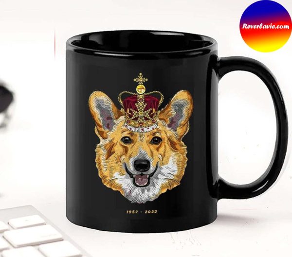 Queen Corgi 70th Platinum Jubilee Elizabeth II Mug