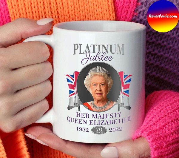 Queen Elizabeth II Platinum Jubilee Mug