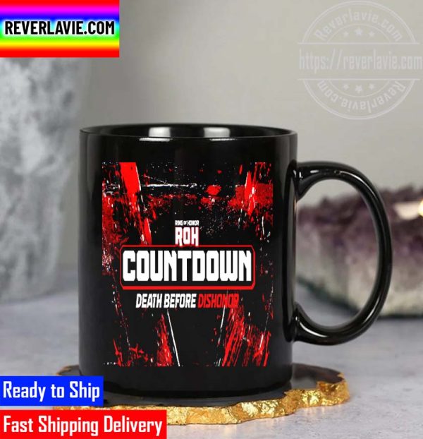 ROH Countdown to Death Before Dishonor Logo Mug