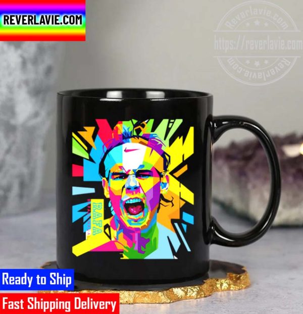 Rafael Nadal Pop Art Mug
