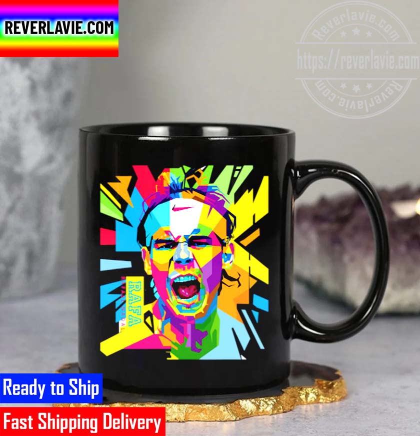Rafael Nadal Pop Art Mug Rafael Nadal Pop Art Mug
