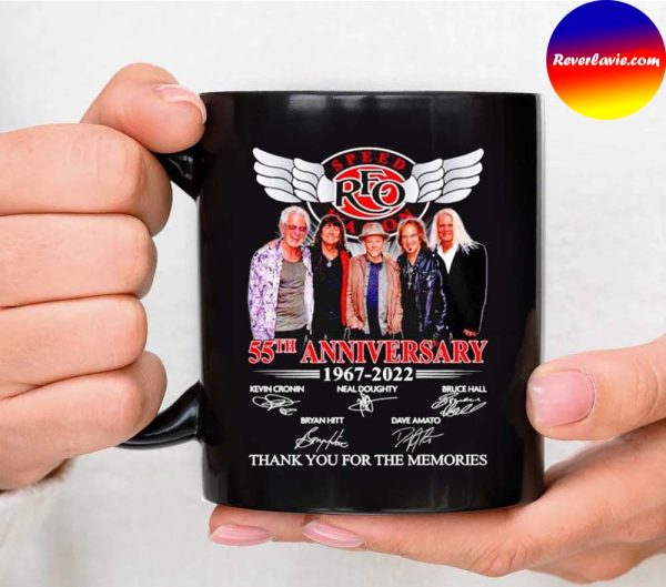 Reo Speedwagon 55th Anniversary Mug