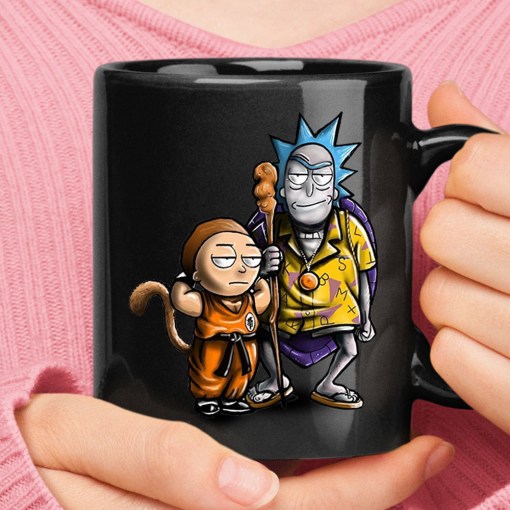 Rick Sanchez Vs Goku Mug Rick Sanchez Vs Goku Mug