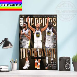 SLAM Presents Warriors Stephen Curry Klay Thompson Draymond Green The New Dynasty Home Decor Poster Canvas