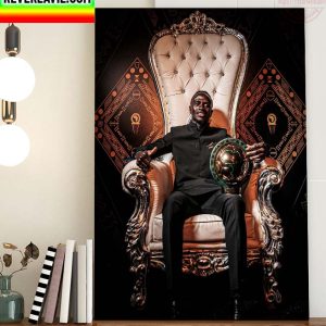 Sadio Mane Has Won The 2022 African Player Of The Year Award Home Decor Poster Canvas