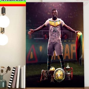 Sadio Mane Winner The CAF Men’s Player Of The Year Home Decor Poster Canvas