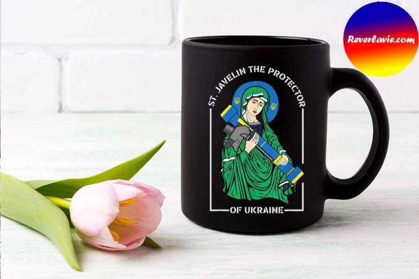St Javelin Saint Javelin Protector of Ukraine Support Mug