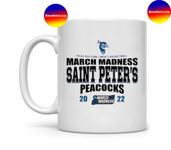 St Peters Peacocks Basketball Mug