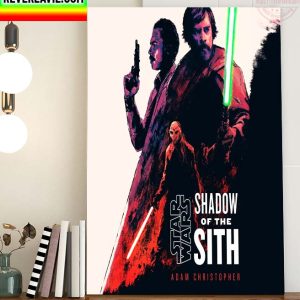 Star Wars Shadow Of The Sith Adam Christopher Home Decor Poster Canvas