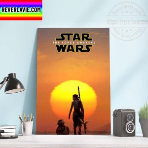 Star Wars The Force Awakens Home Decor Poster Canvas