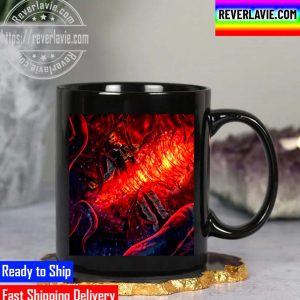 Stranger Things 4 Bye Bye Jason Fan Art Mug