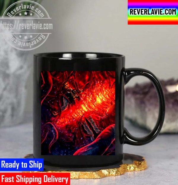 Stranger Things 4 Bye Bye Jason Fan Art Mug