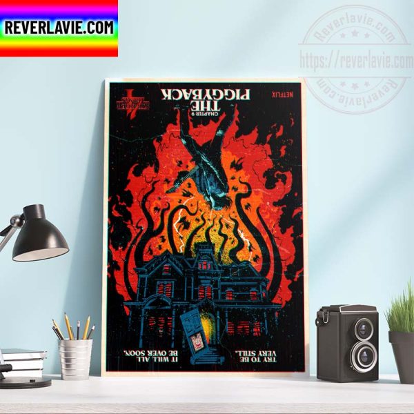 Stranger Things 4 Chapter 9 The Piggyback Eddie Munson The Upside Down Home Decor Poster Canvas