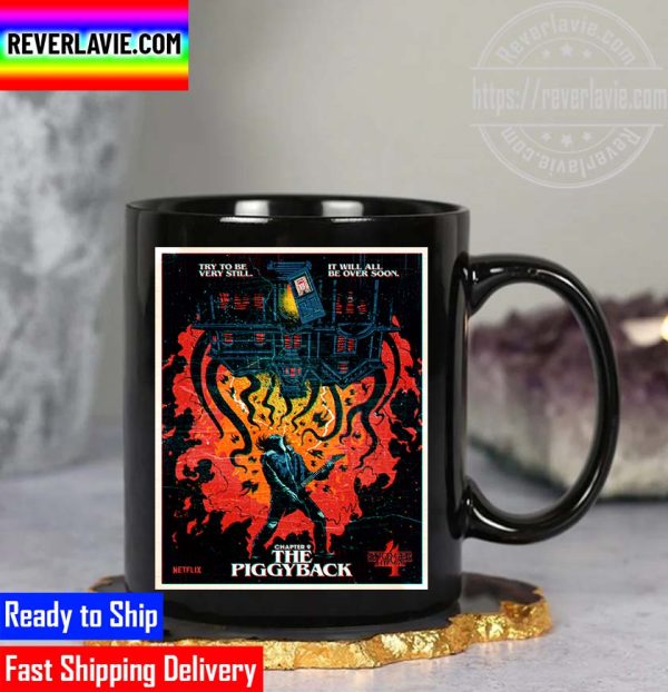 Stranger Things 4 Chapter 9 The Piggyback Style Coffee Mug