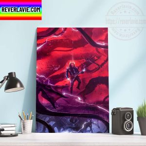 Stranger Things 4 Eddie Munson Fan Art Home Decor Poster Canvas