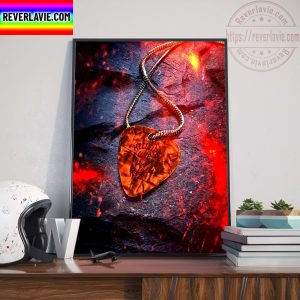 Stranger Things 4 Eddie Munson Master Of The Upside Down HellFire Club Home Decor Poster Canvas