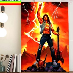 Stranger Things 4 Eddie Munson The Freak The Banished The Hero Home Decor Poster Canvas