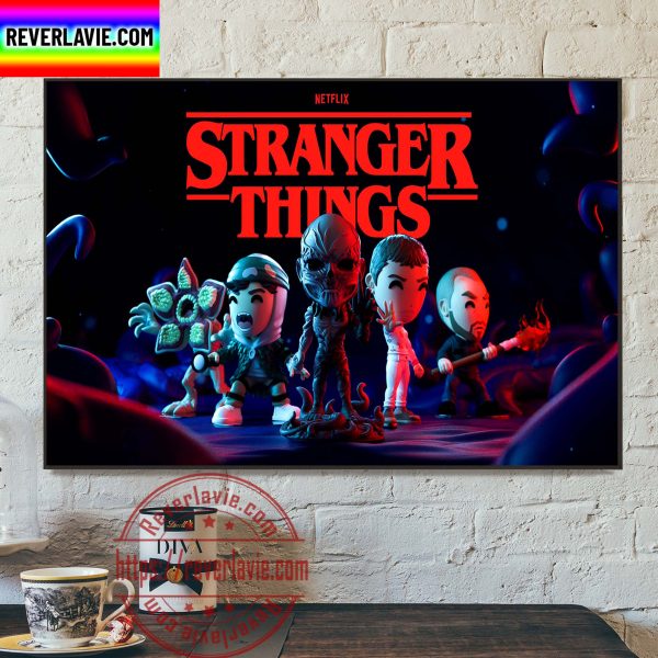 Stranger Things 4 Home Decor Poster Canvas