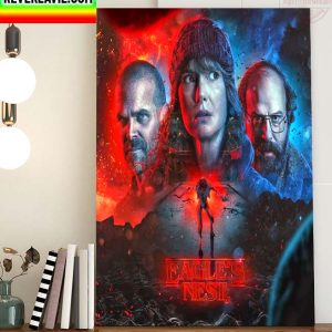Stranger Things 4 Vol 2 Eagle’s Nest Home Decor Poster Canvas