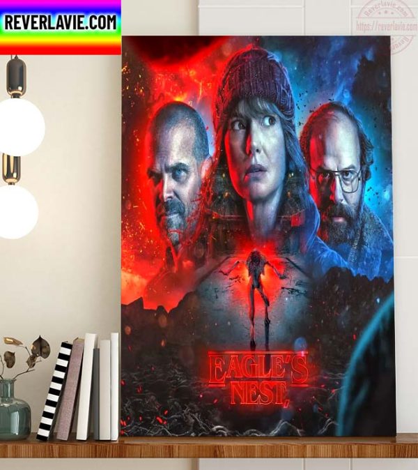 Stranger Things 4 Vol 2 Eagle’s Nest Home Decor Poster Canvas