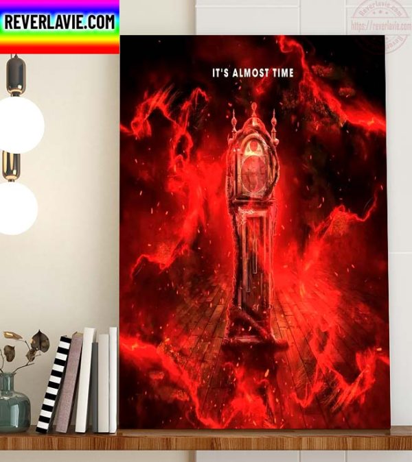 Stranger Things 4 Vol 2 Its Almost Time Home Decor Poster Canvas