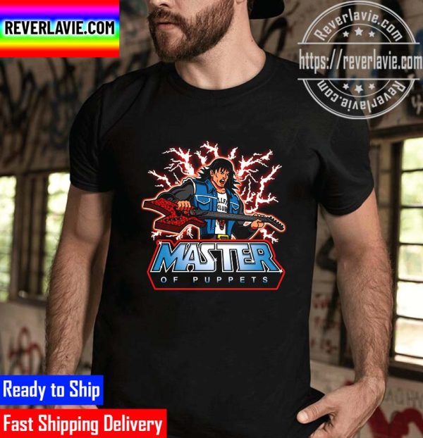 Stranger Things Eddie Munson Master of Puppets and Metal Unisex T-Shirt