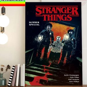 Stranger Things Summer Special Home Decor Poster Canvas