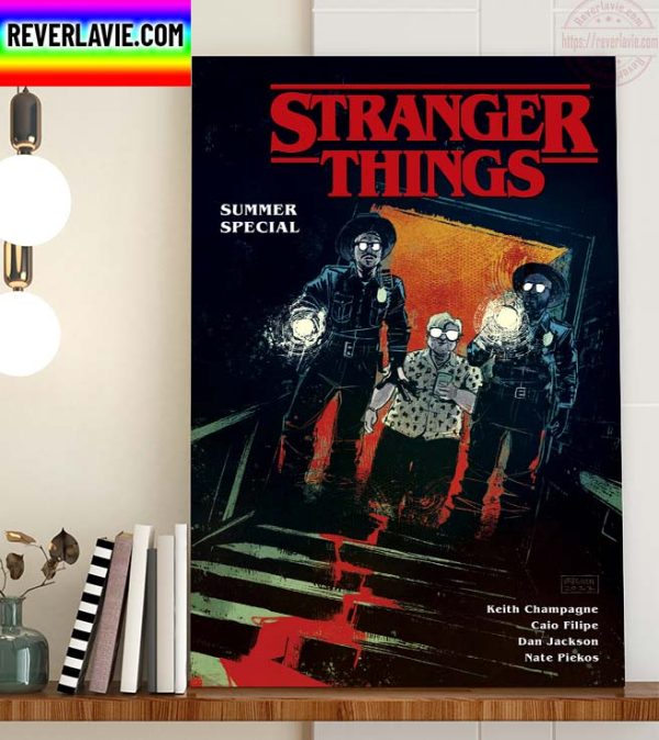 Stranger Things Summer Special Home Decor Poster Canvas