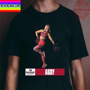 Tampa Bay Buccaneers Cheerleaders 2022 Team Captain Abby Unisex T-Shirt