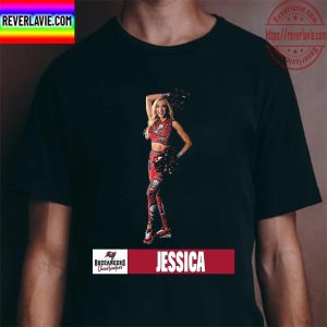 Tampa Bay Buccaneers Cheerleaders 2022 Team Captain Jessica Unisex T-Shirt