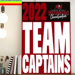 Tampa Bay Buccaneers Cheerleaders 2022 Team Captains Home Decor Poster Canvas