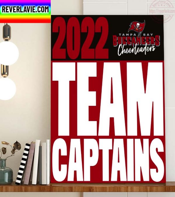 Tampa Bay Buccaneers Cheerleaders 2022 Team Captains Home Decor Poster Canvas